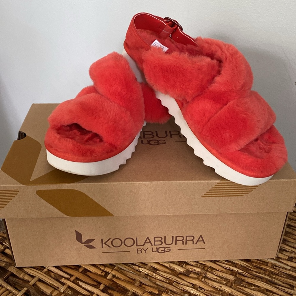 Koolaburra by Ugg Fuzz-ee slipper sandals